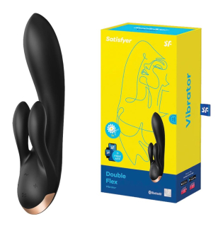 Satisfyer Double Flex Connect App (Black)